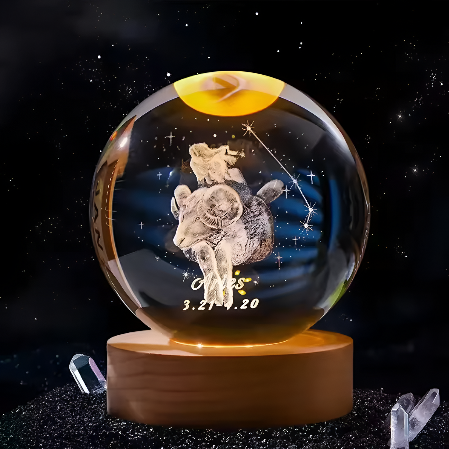 ZodiaLux - Bola iluminada del zodiaco