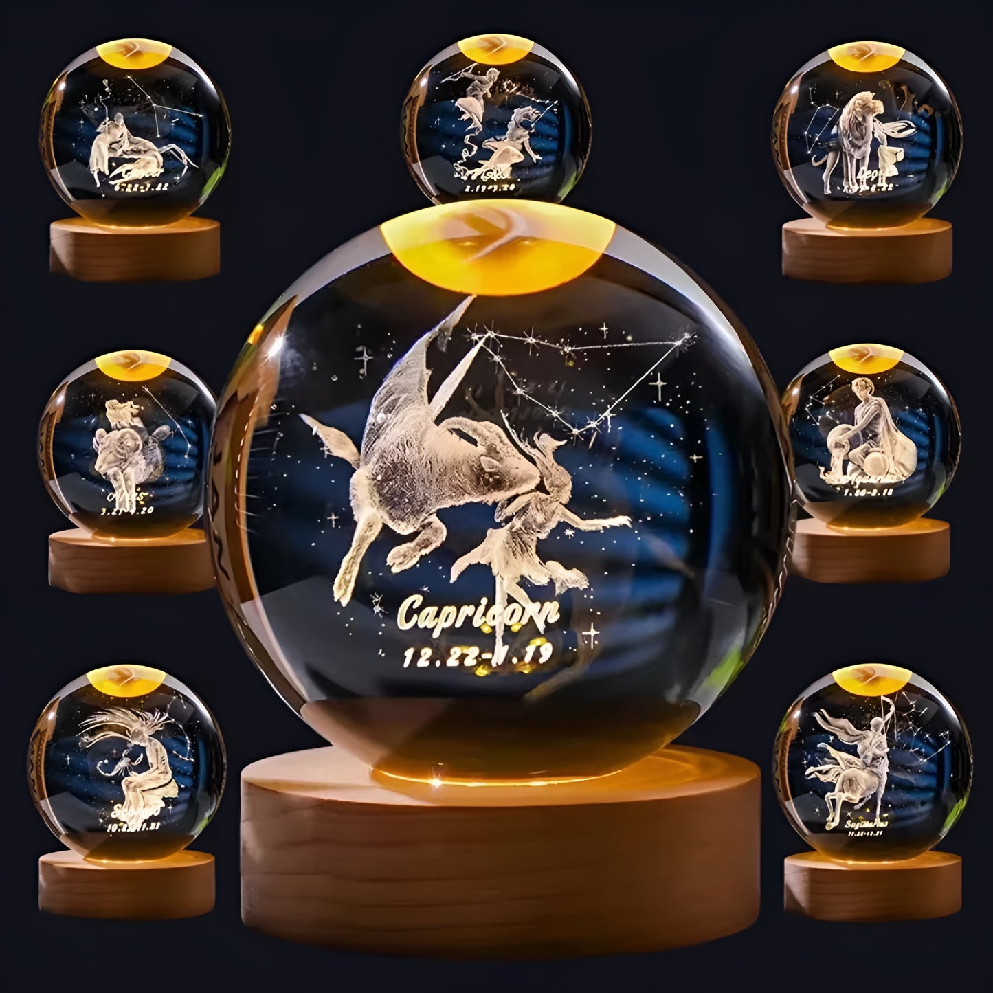 ZodiaLux - Bola iluminada del zodiaco