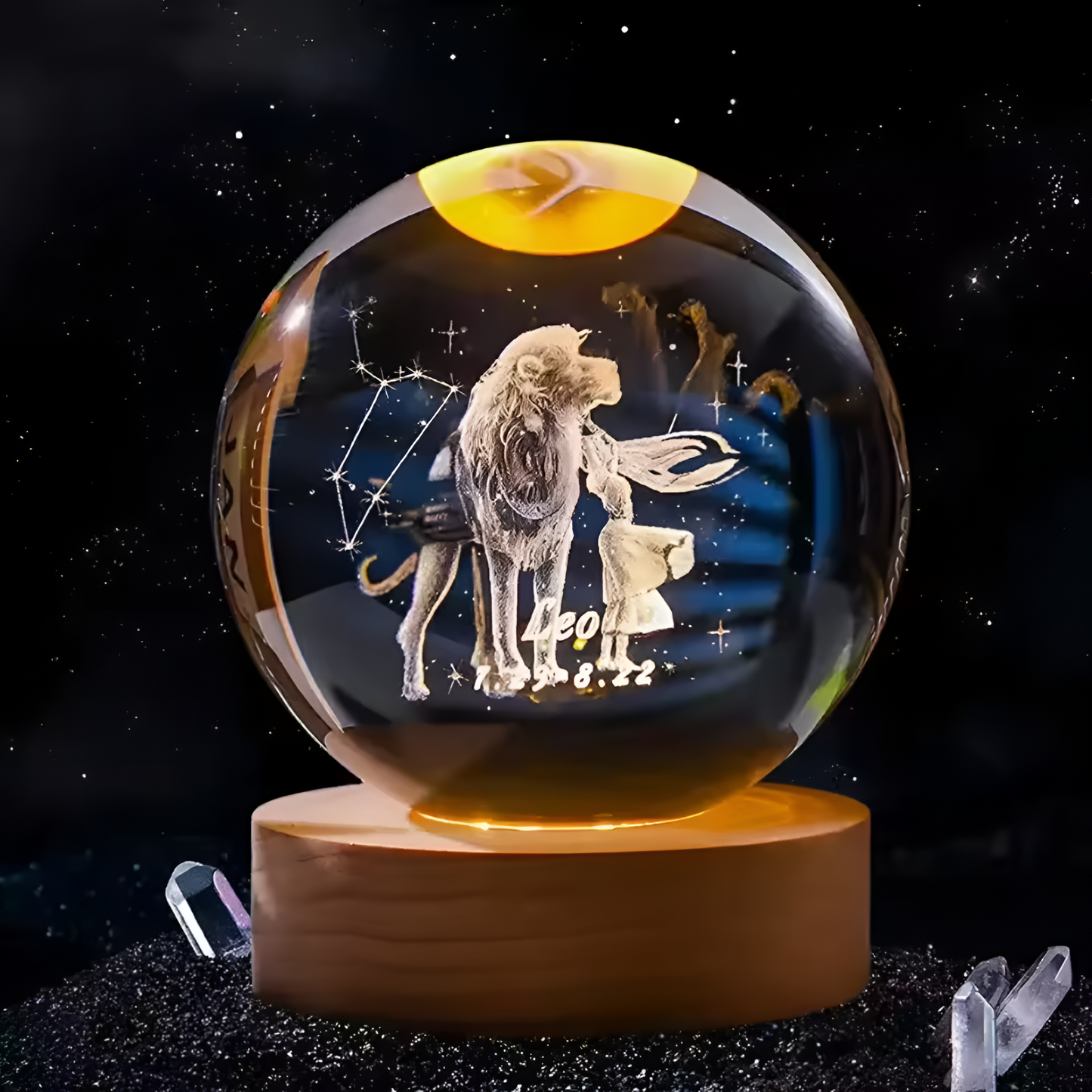 ZodiaLux - Bola iluminada del zodiaco