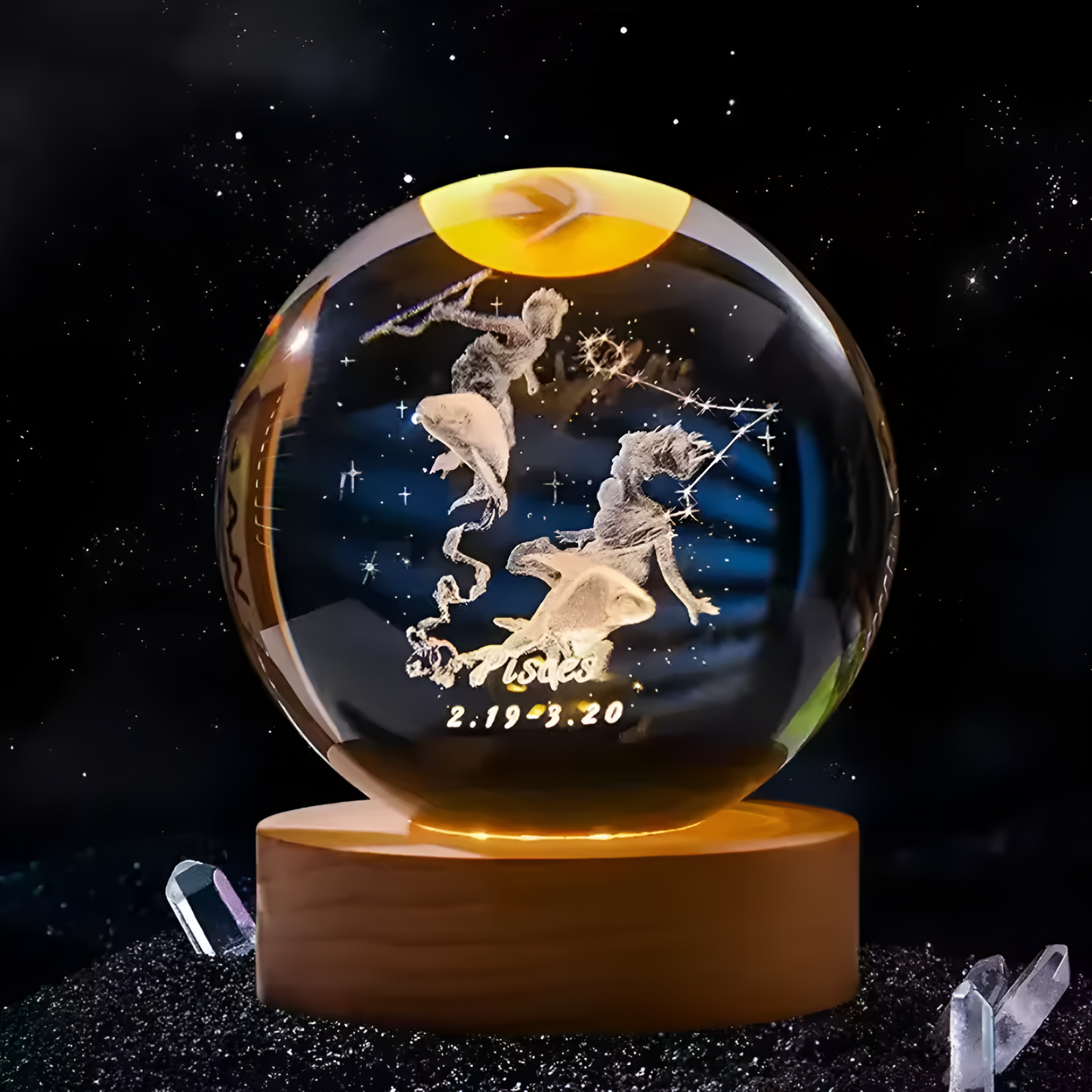 ZodiaLux - Bola iluminada del zodiaco