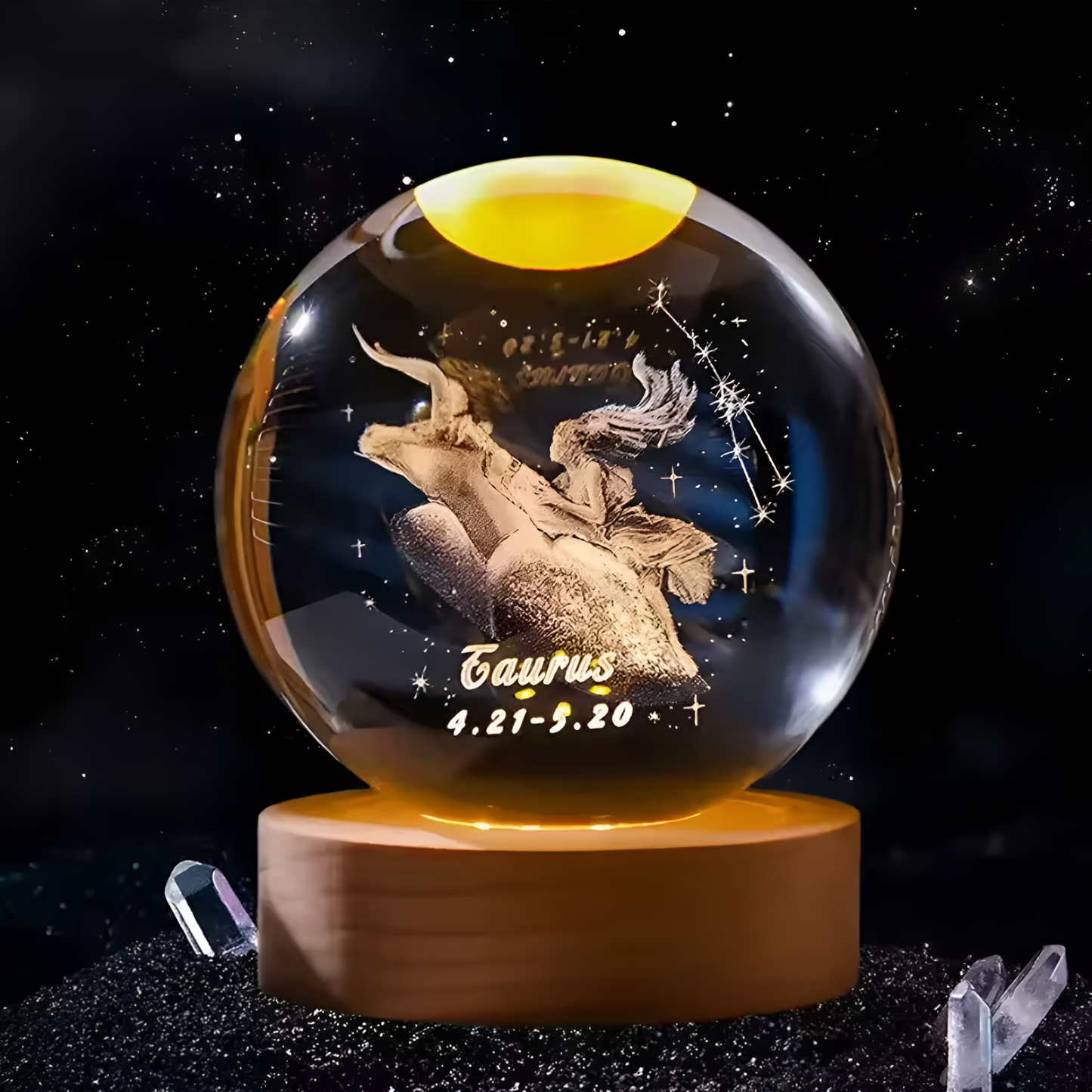 ZodiaLux - Bola iluminada del zodiaco